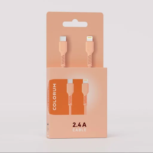 COLORUM kábel USB-A - USB-C 1,8m 3A CK60-AC-10 xOrange - 21