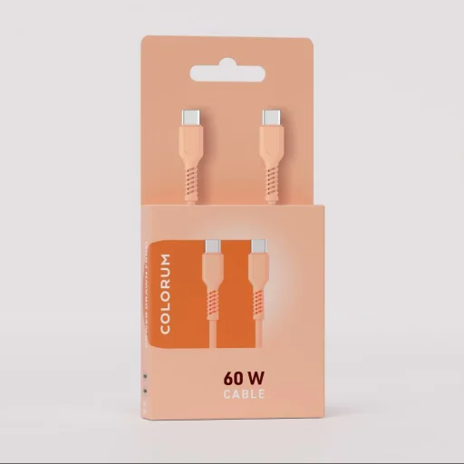 COLORUM kábel USB-A - USB-C 1,8m 3A CK60-AC-10 xOrange - 24