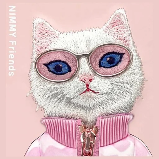 Nimmy Cool&Cute 2.0 Macska tok iPhone 16 - Rózsaszín tok - 10