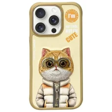 Nimmy Cool&Cute 2.0 Macska tok iPhone 16 Pro - Zöld