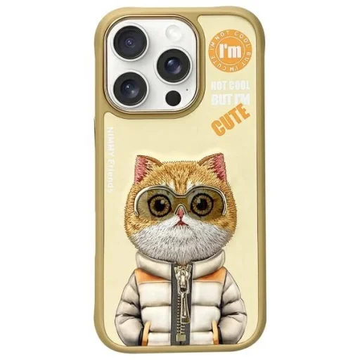 Nimmy Cool&Cute 2.0 Macska tok iPhone 16 Pro - Zöld - 1