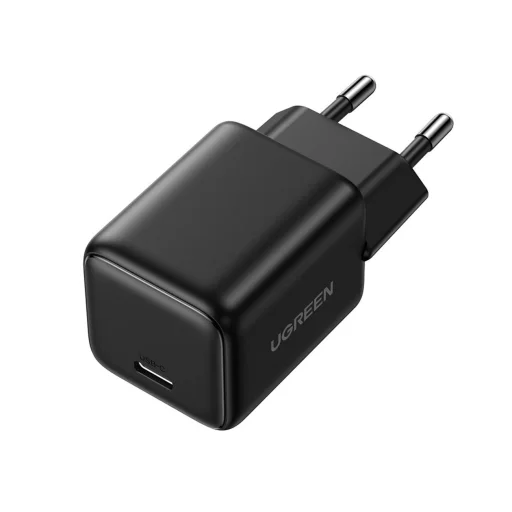Ugreen X512 20W GaN 1x USB-C fali töltő - fekete - 4