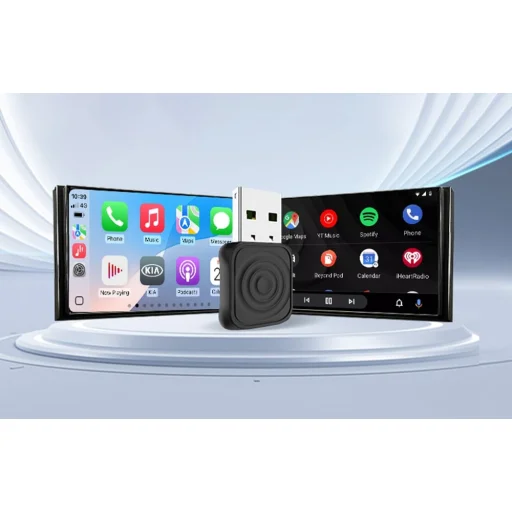 Carlinkit MINI ULTRA Vezeték Nélküli Adapter Carplay&Android Auto - 9