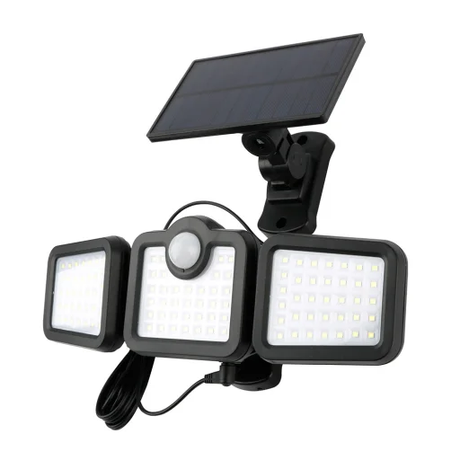 SUNARI Napelemes Lámpa LED FLS-04 108SMD PIR 10W 800lm 6000K 2400mAh Li-Ion Forever Light - 2