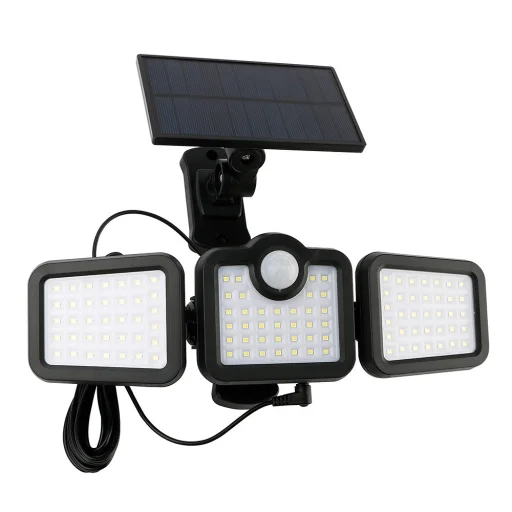 SUNARI Napelemes Lámpa LED FLS-04 108SMD PIR 10W 800lm 6000K 2400mAh Li-Ion Forever Light - 4