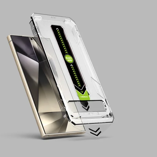 Samsung Galaxy S24 Ultra - Techsuit TitanGlass CrystalHD - Átlátszó. üvegfólia - 4