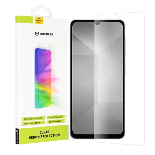 Samsung Galaxy A17 5G - Techsuit Clear Vision Glass - Priehľadné tvrdené sklo - 1