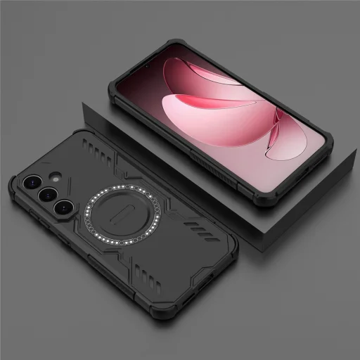 Samsung Galaxy S25 - Techsuit ArmorMag tok - Fekete. - 6