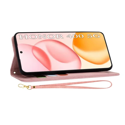 Techsuit - FlipCraft - Honor 400 - Sweetheart Pink mobiltelefon tok. - 4