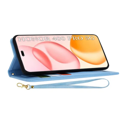  Honor 400 Pro Élénk Kék Techsuit FlipCraft pulóver tok - 4