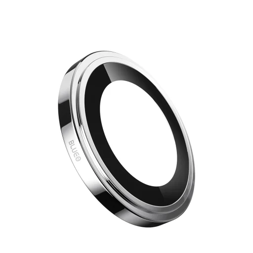 Blueo - Eredeti Zafír Kristály Lencse Üveg (3 darab) - iPhone 14 Pro / iPhone 14 Pro Max - Ezüst - 2