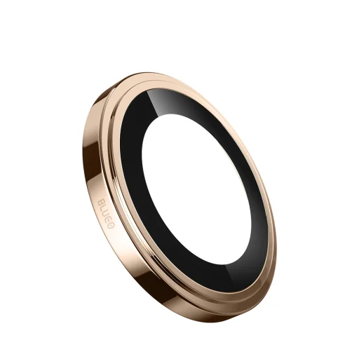  Blueo - Zafírkristály Eredeti Lencseüveg (3 darab) - iPhone 16 Pro / iPhone 16 Pro Max - Arany Titán üvegfólia - 2