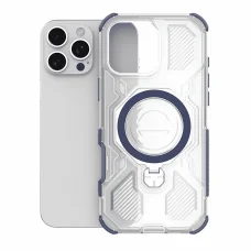 Motorola Edge 60 Pro - Techsuit - Carbon Shield PRO - Kék Átlátszó tok.