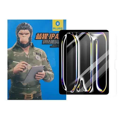 Blueo - HD edzett üveg - iPad Air 11 (2024) - Átlátszó üvegfólia - 1