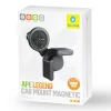 Blueo - Ape Legend autós tartó vezeték nélküli töltéssel - elektromos autóhoz, Type-C, 15W, 360 fokos forgathatósággal - fekete - 2