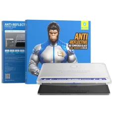 Blueo - Tükröződésmentes HD üveg applikátorral - iPad Pro 13 (2024) - Átlátszó üvegfólia