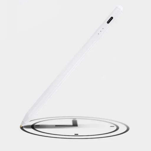  Techsuit - Stylus Toll (S3) - telefonokhoz és tabletekhez, univerzális, aktív, Type-C, gyors töltés, 130mAh - Fehér - 6