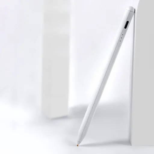  Techsuit - Stylus Toll (S3) - telefonokhoz és tabletekhez, univerzális, aktív, Type-C, gyors töltés, 130mAh - Fehér - 7