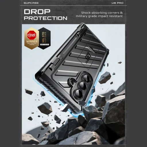  Galaxy Z Fold 7 Fekete Supcase Unicorn Beetle Pro tok - 2