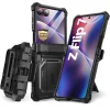  Galaxy Z Flip 7 fekete Supcase Iblsn Armorbox tok