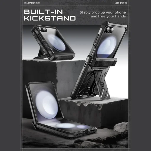  Galaxy Z Flip 7 Fekete Supcase Unicorn Beetle Pro tok - 3