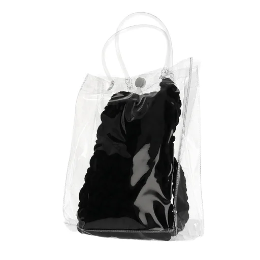 Telefonhoz készült kötött kézitáska design 1 fekete - 5