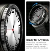 Spigen Bezel Tune Diver Samsung Galaxy Watch 8 (44 mm) Fekete thumbnail