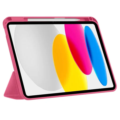 Tech-protect SC Pen Canvas fliptok iPad 10.9” 2022 Magenta Bloom - 5