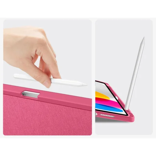 Tech-protect SC Pen Canvas fliptok iPad 10.9” 2022 Magenta Bloom - 8
