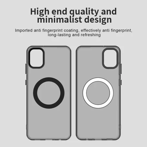 Samsung Galaxy A05 - CandyCase MagSafe - Techsuit - Fekete. tok - 4