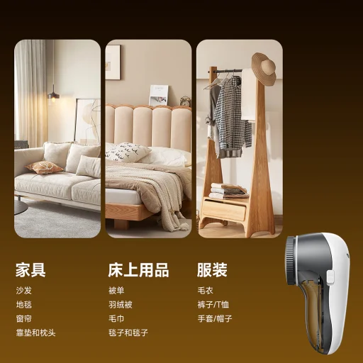 Ruházati szöszeltávolító Techsuit - Flufix (ACS1) - 9000 fordulat/perc, ABS, rozsdamentes acél - Szürke. - 9