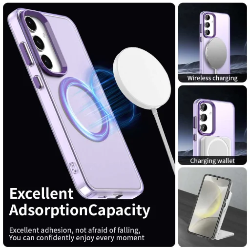 Samsung Galaxy S24 Plus - Techsuit CandyCase MagSafe - Lila. tok - 5