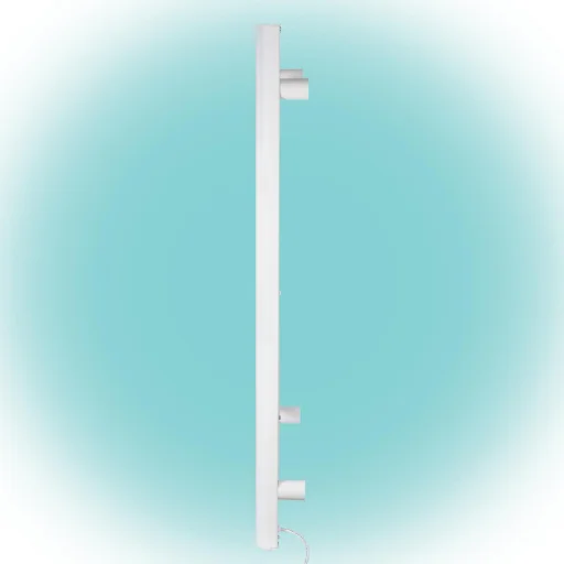 Home FKTW 501 fali elektromos törölközőszárító, 500W, LCD, fehér - 4