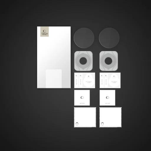 Edzett Üveg Tech-protect Easy Set+ 2-csomag Huawei Watch Gt 5 (41 Mm) Átlátszó üvegfólia - 8