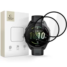 Tech-Protect Glass Flex+ 2-pack Garmin Forerunner 165 / 165 Music Fekete üvegfólia