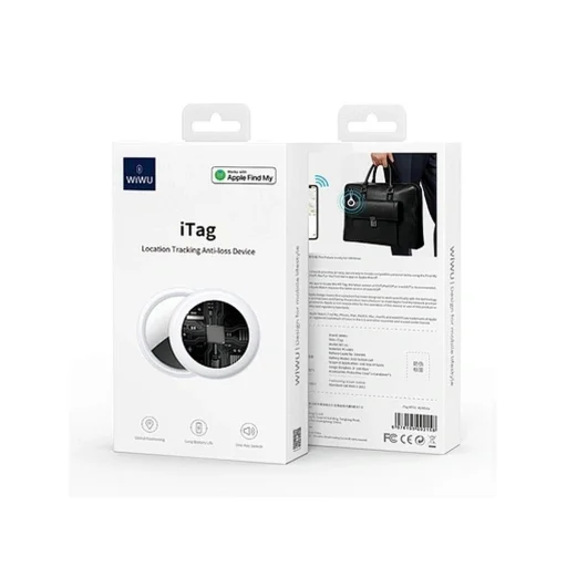 WiWU - iTag WT-01 WiWU iTag WT-01 okos nyomkövető Apple Find My certifikáció - 7