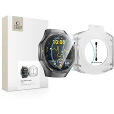 Edzett üveg Tech-protect Easy Set+ 2-csomag Huawei Watch GT 5 Pro (46 mm) Átlátszó üvegfólia