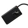 Baseus - Autókompresszor (C11140500113-B1) - Hordozható Digitális Légkompresszor, 2000mAh, 12V, 150 psi, Gyors Felfújás - Fekete thumbnail