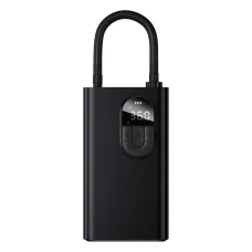 Baseus - Autókompresszor (C11140500113-B1) - Hordozható Digitális Légkompresszor, 2000mAh, 12V, 150 psi, Gyors Felfújás - Fekete