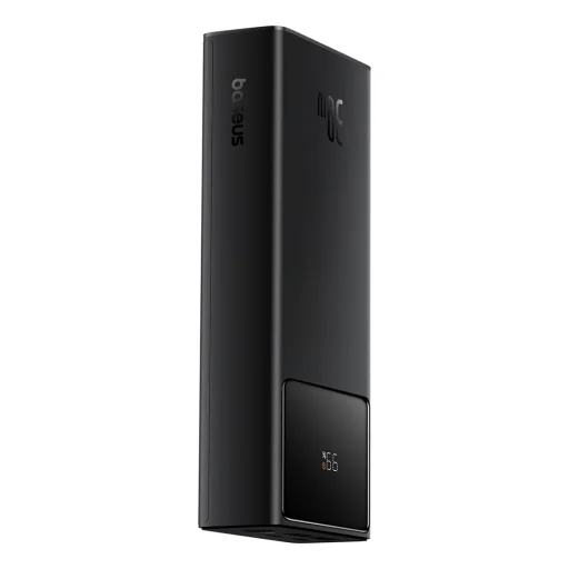 Baseus - Star-Lord Power Bank (P10022904113-00) - 2x USB, Type-C, Micro-USB, 30W, 20000mAh, Type-C kábel, 3A, 30cm - Fekete - 5