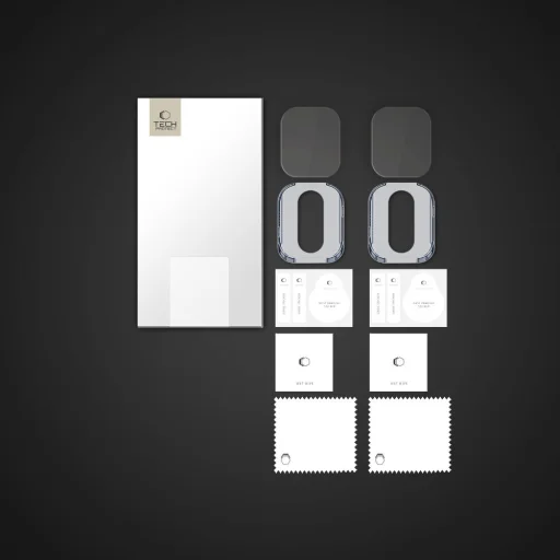 Apple Watch Ultra 1/2/3 (49 mm) Edzett Üveg Tech-protect Easy Set+ 2-csomag Átlátszó üvegfólia - 5