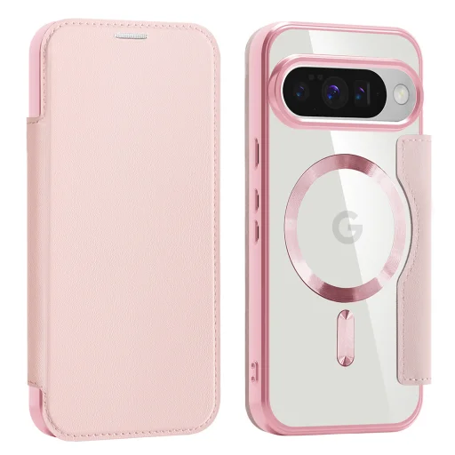 Google Pixel 10 / 10 Pro - SmartMag Book tok - Pink - Techsuit. - 2