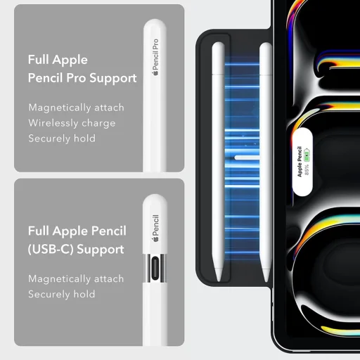 ESR - Rebound Mágneses - iPad Pro 13 (2024) - Tengerészkék tok - 2