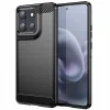 Motorola Moto G86 - Techsuit - Carbon Silicone - Fekete tok - 1
