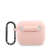  AirPods 3 Pink Lacoste Liquid Silicone Fényes Logó Nyomtatás Tok - 2