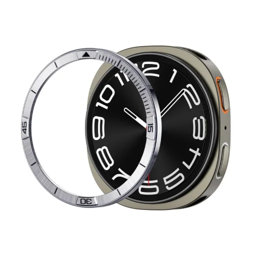 Spigen Bezel Tune Pilot Samsung Galaxy Watch 8 (44 mm) Ezüst - 3