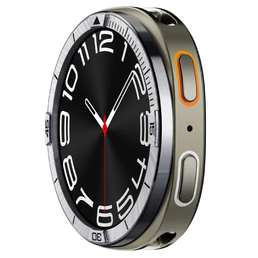 Spigen Bezel Tune Pilot Samsung Galaxy Watch 8 (44 mm) Ezüst - 8