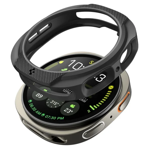  Samsung Galaxy Watch 8 (40 mm) Matt Fekete Spigen Liquid Air tok - 7