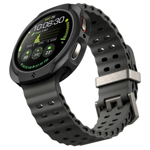 Samsung Galaxy Watch 8 (40 mm) Matt Fekete Spigen Liquid Air tok - 8