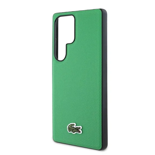  Samsung Galaxy S25 Ultra Zöld Lacoste Iconic Petit Pique Hímzett Logós MagSafe tok - 5